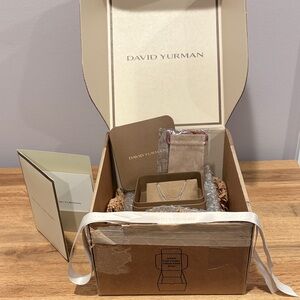 David Yurman 4-Row Baby Box Chain Necklace